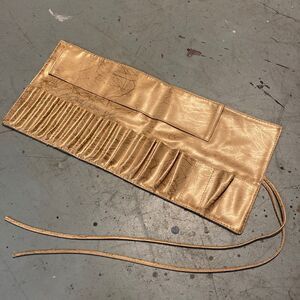Gold Makeup Brush Organizer